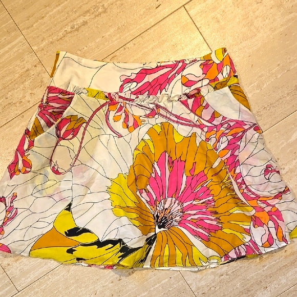 leifnote Dresses & Skirts - Anthropologie Leifnotes Floral Print Mini Skirt